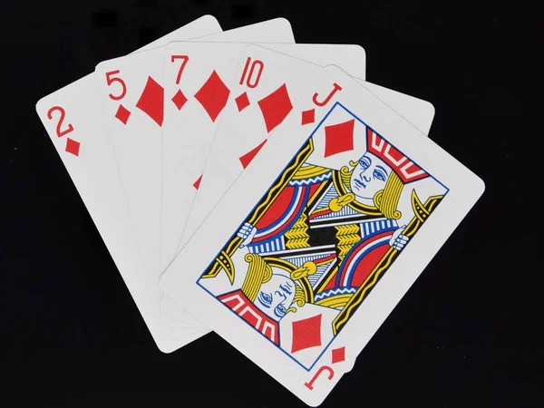 Poker el Temizleme — Stok fotoğraf