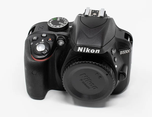 Nikon D3300 Câmara — Fotografia de Stock