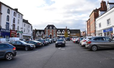 Otopark ve dükkanlar