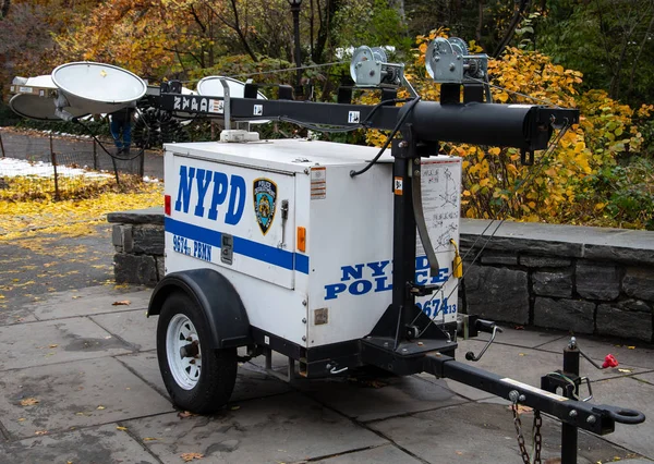 Luz de policía de Nueva York — Foto de Stock