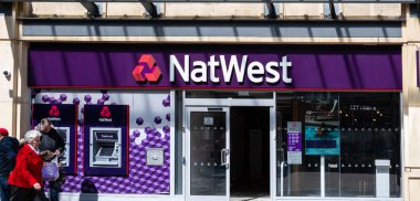 Natwest bankası Frontage