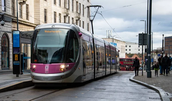 Tram to Wolverhampton — Stock Photo, Image