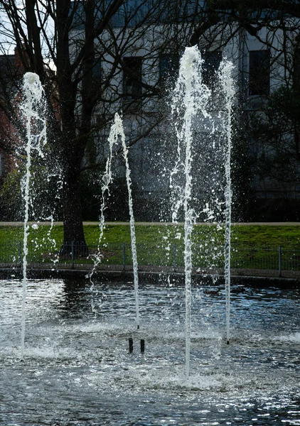 Fontaine à quatre jets — Photo