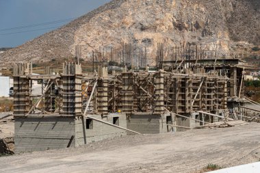 Villa yapım aşamasında