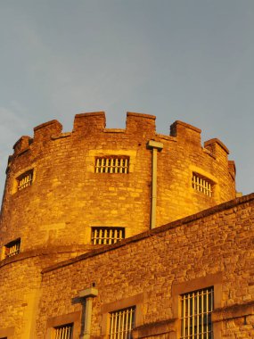 gün batımında Kalesi