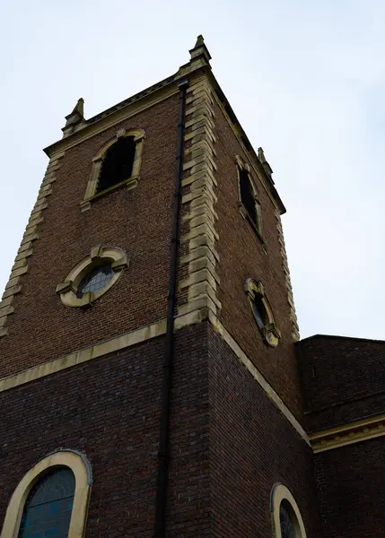 Torre Igreja São Martinho Cornmarket Worcester — Fotografia de Stock