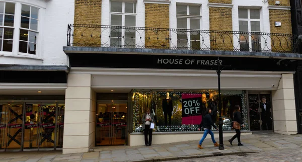 Guildford Storbritannien November 2019 Frontage House Fraser Department Store High - Stock-foto