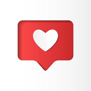 Sayaç tebliğ kutsal kişilerin resmi, takipçisi gibi kalp, kağıt kesim tarzı