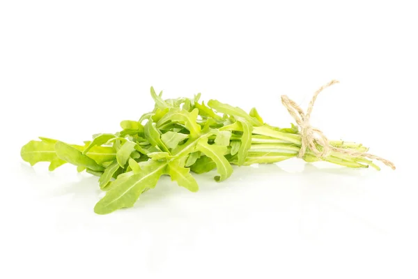 Fresh Arugula Isolated White Background Green Leaves Hea — Stock Photo, Image