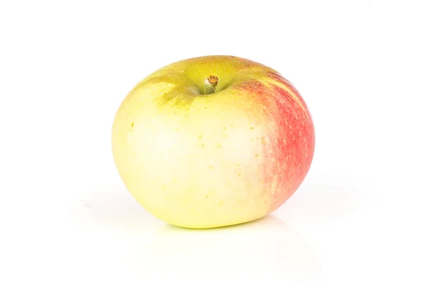 Une Confiture Pommes Rouges Fraîches Entières Pleurent Variété Isolée Sur — Photo