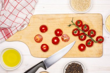 Adım Roka Salatası tarifi adım gri Wood