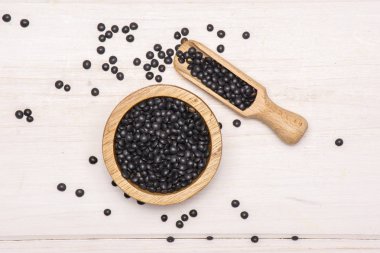 Siyah mercimek beluga gri Wood