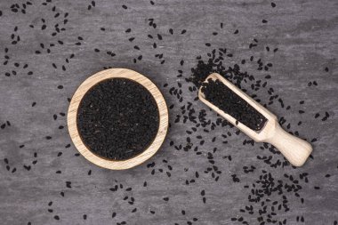 Siyah Kimyon tohumu gri taş