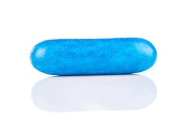 Meyan kökü tatlı comfit beyaz izole