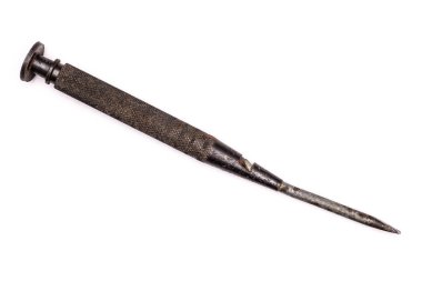 Çalışma aracı ögesi beyaz üzerinde izole