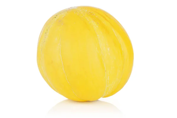 Kuning melon kenari terisolasi pada putih — Stok Foto