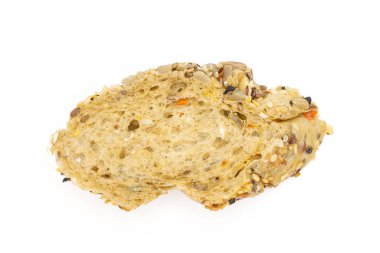 Beyaz üzerinde izole taze tahıl baget