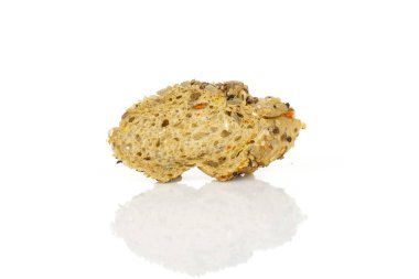 Beyaz üzerinde izole taze tahıl baget