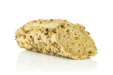 Beyaz üzerinde izole taze tahıl baget