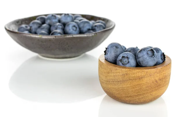 Fresj blue bilberry isolated on white — Stock Photo, Image