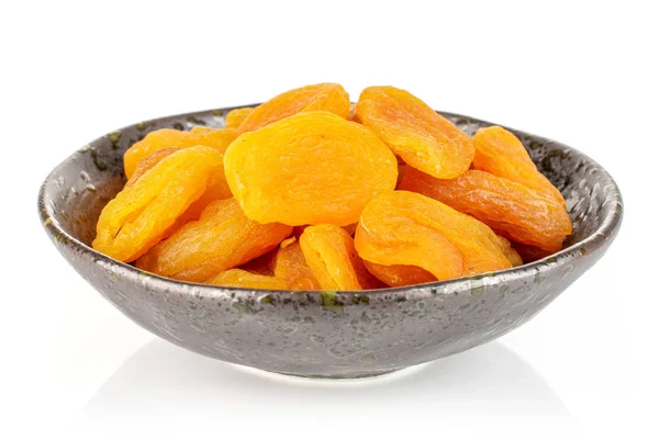 Dried orange apricot isolated on white — Stock Photo, Image