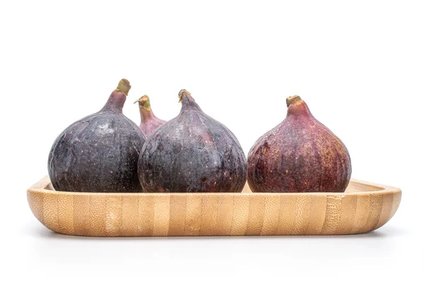 Fresh fig fruit isolated on white — Stock Photo, Image