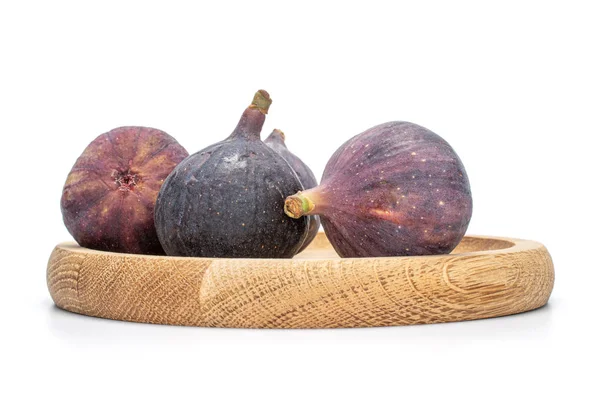 Fresh fig fruit isolated on white — Stock Photo, Image