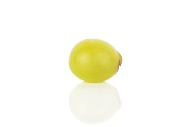 Yeşil şarap üzüm beyaz izole