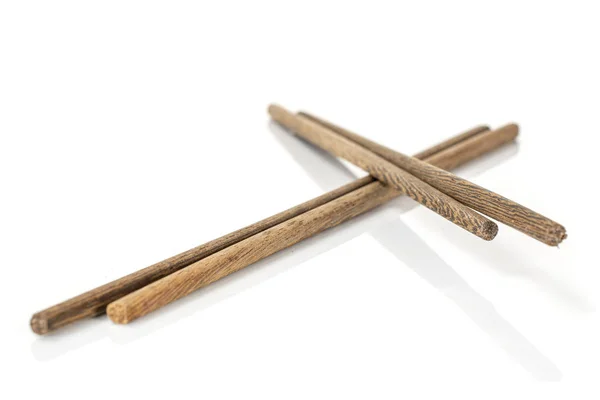 Asian chopsticks isolated on white — Stock Photo, Image