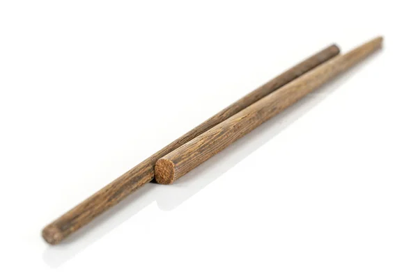 Asian chopsticks isolated on white — Stock Photo, Image