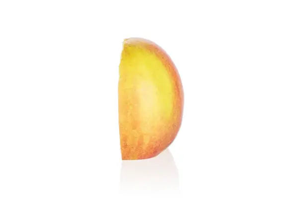 Rode jonagold appel geïsoleerd op wit — Stockfoto