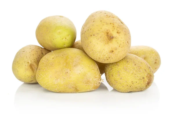 Raw brown potato isolated on white — Stock Photo, Image