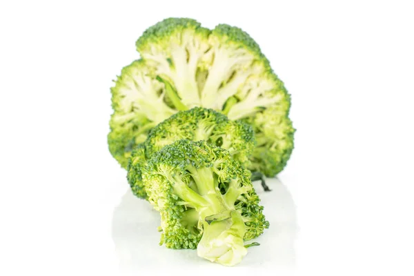 Brocoli de pain frais isolé sur blanc — Photo