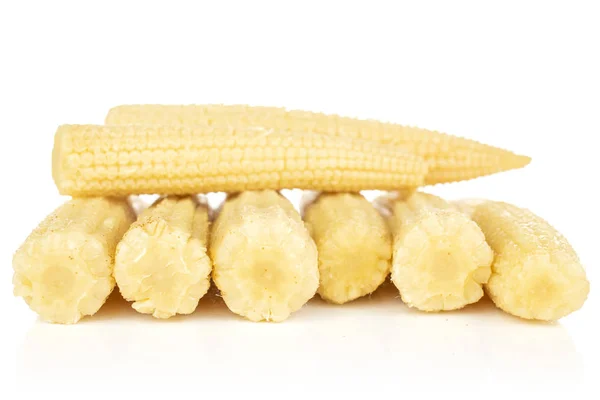백인들 만먹는 절인 아기 옥수수 — 스톡 사진