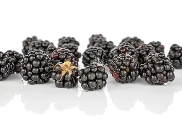 Fresh blackberry isolated on white — Stock Photo, Image