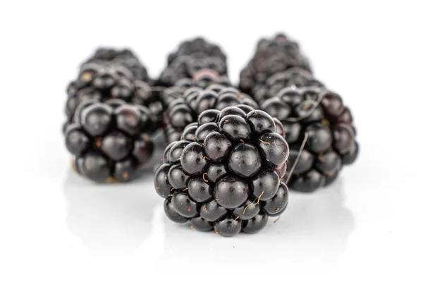 Fresh blackberry isolated on white — Stock Photo, Image