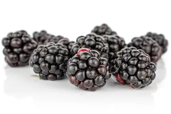 Fresh blackberry isolated on white — Stock Photo, Image