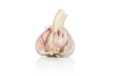 Beyaz aromalı sarımsak.