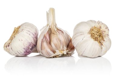 Beyaz aromalı sarımsak.