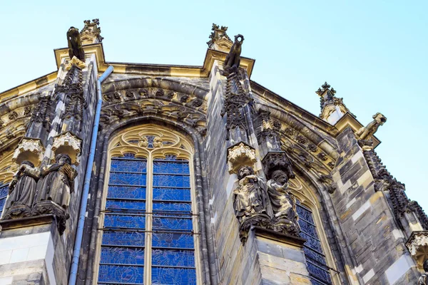 Patrimonio de la humanidad Catedral de Aquisgrán — Foto de Stock