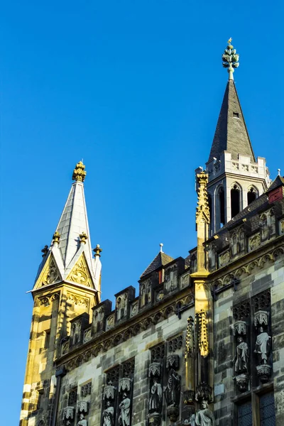 Patrimonio de la humanidad Catedral de Aquisgrán — Foto de Stock