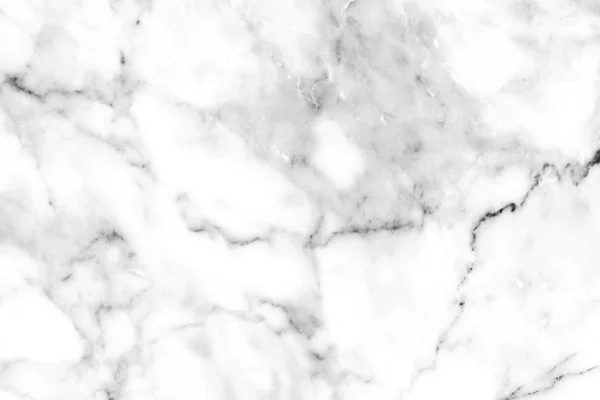 Vit marmor struktur med naturligt mönster för bakgrund eller design konstverk. — Stockfoto