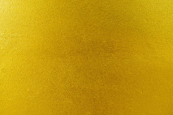 Lesklý žlutý list zlaté fólie textury pozadí — Stock fotografie