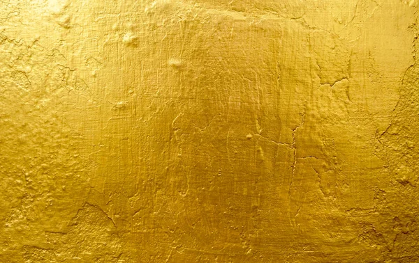 Fundo dourado ou texturas e sombras, paredes antigas e arranhões — Fotografia de Stock