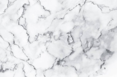Arka plan, tasarım veya resim için doğal desen ile beyaz mermer doku