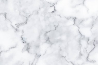 Arka plan, tasarım veya resim için doğal desen ile beyaz mermer doku