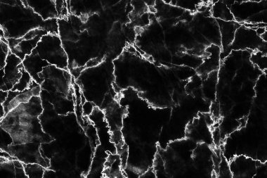Siyah Mermer doku ve tasarım desen sanat için arka plan.