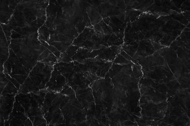 Tasarım desen sanat çalışmaları için siyah mermer doku ve arka plan lüksü. Yüksek çözünürlüklü mermer