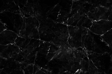 Dekoratif tasarım desen sanat çalışmaları için siyah mermer doku ve arka plan lüks. Yüksek çözünürlüklü mermer