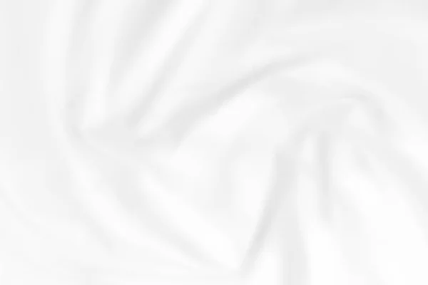 Αφηρημένο λευκό ύφασμα υφή φόντο. Κυματιστά υφάσματα — Φωτογραφία Αρχείου